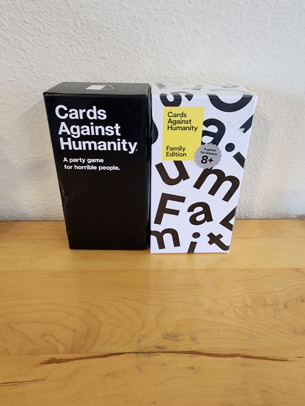 Cards Against Humanity - Family Edition And Original